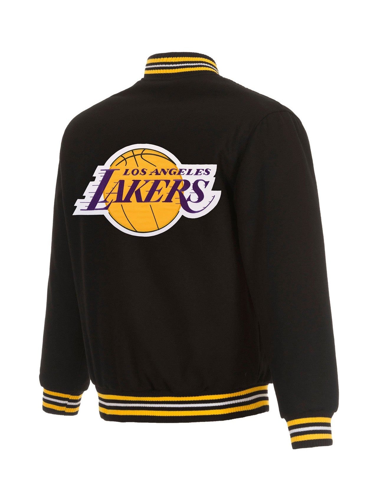 Los Angeles Lakers Varsity Black Wool Jacket