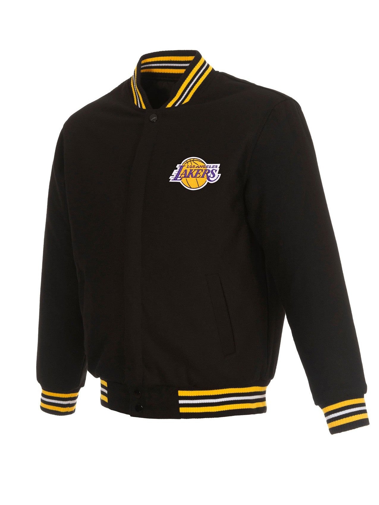 Los Angeles Lakers Varsity Black Wool Jacket
