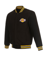Los Angeles Lakers Varsity Black Wool Jacket