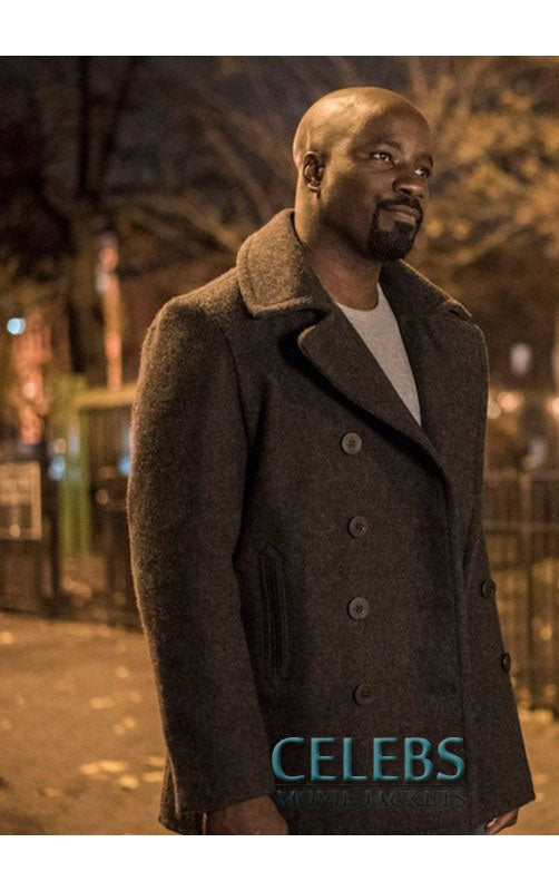 Luke Cage Mike Colter Black Coat