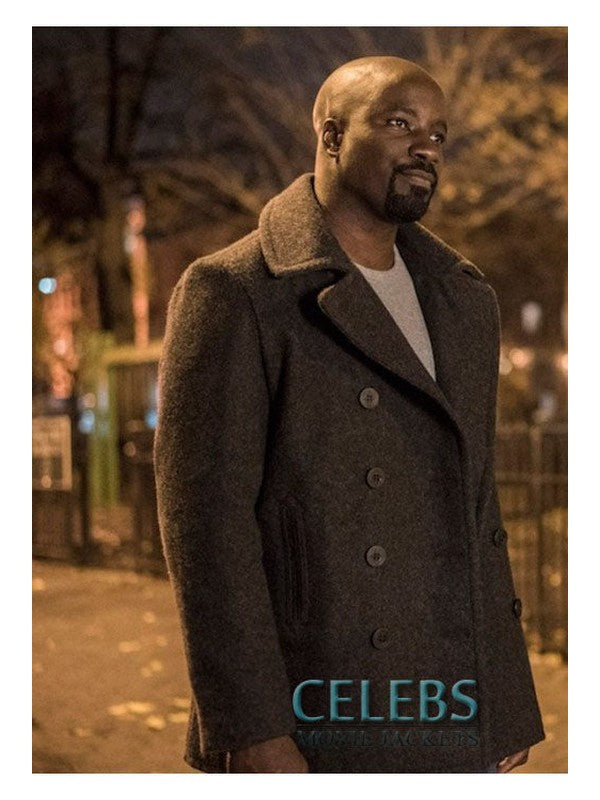 Luke Cage Mike Colter Black Coat