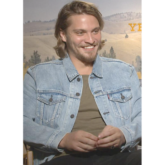 Yellowstone Kayce Dutton Blue Denim Jacket