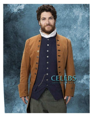 Making History Adam Pally (Dan) Brown Coat