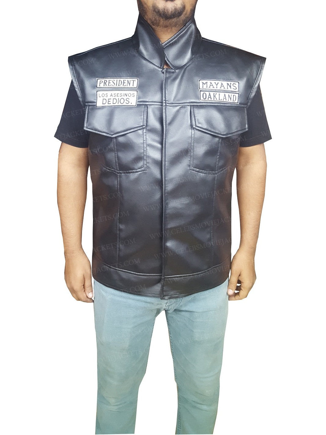 Mayans M.C JD Pardo Black Vest