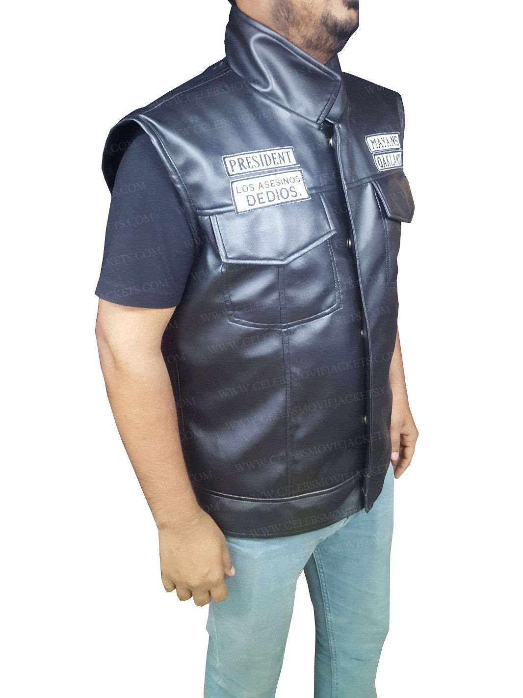 Mayans M.C JD Pardo Black Vest