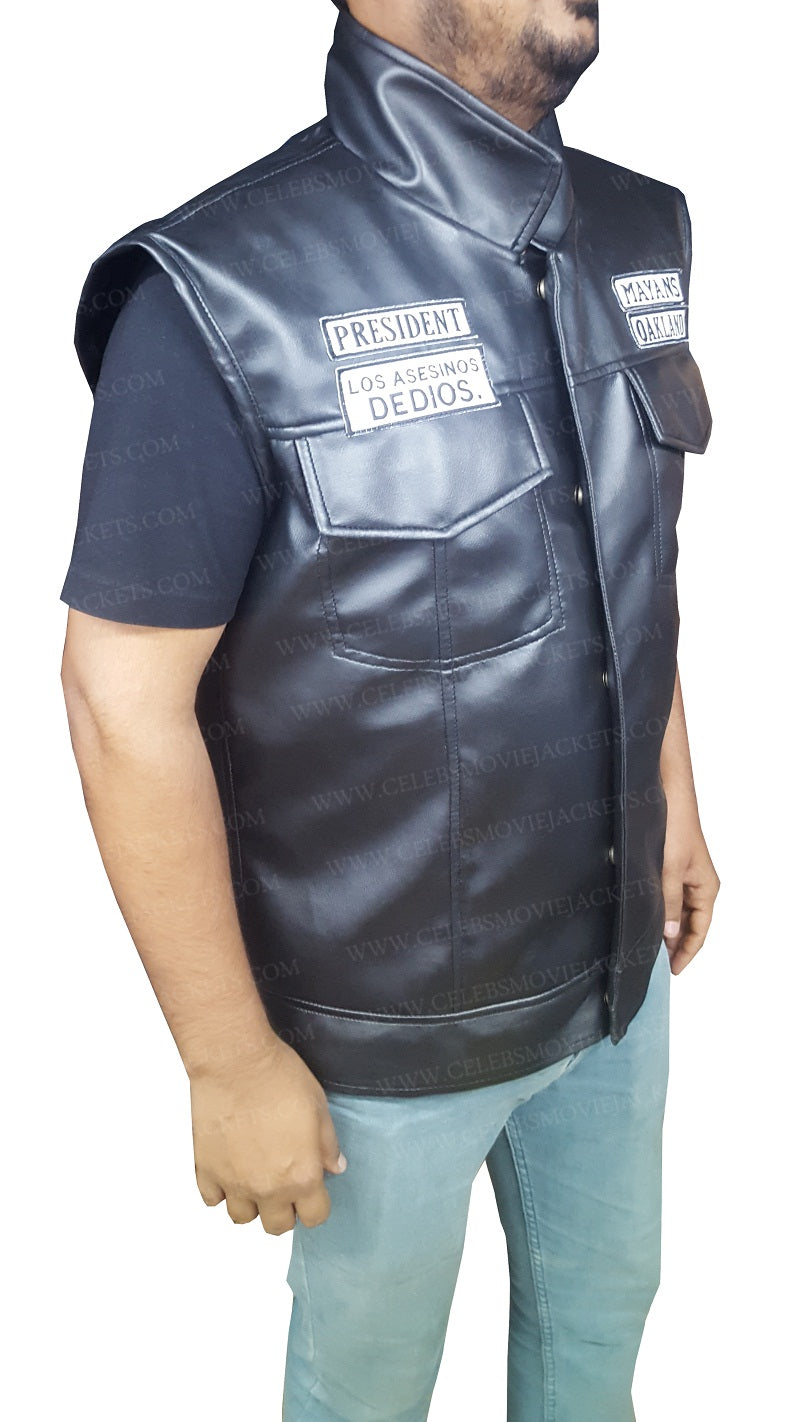 Mayans M.C JD Pardo Black Vest