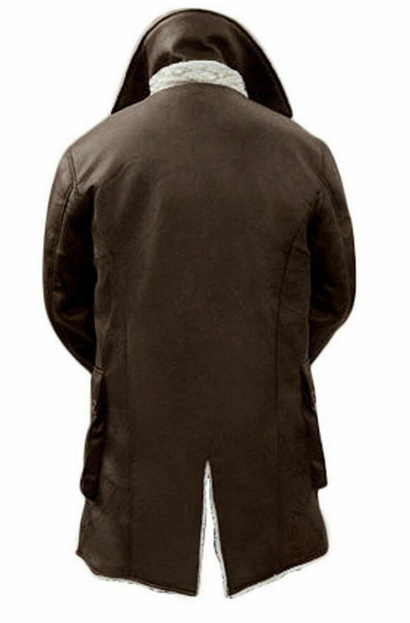 Bane Swedish Bomber Shearling Leather Jacket