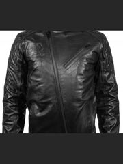 Metal Gear Solid V Snake Black Biker Jacket
