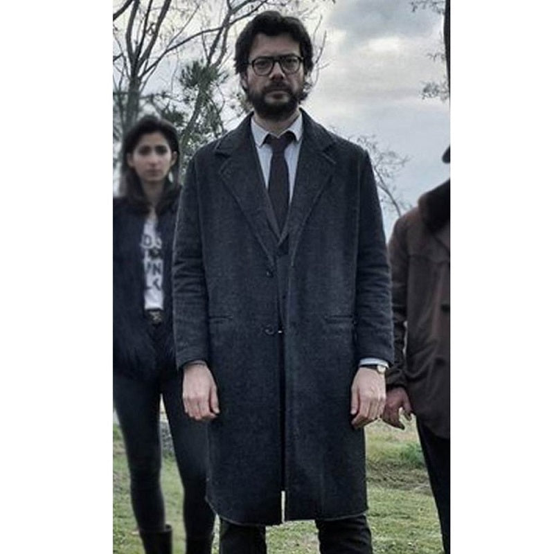 Money Heist The Professor Trench Coat
