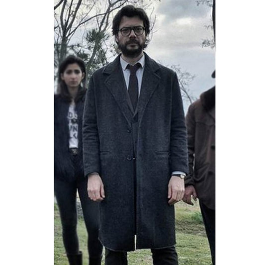 Money Heist The Professor Trench Coat
