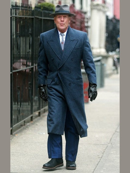 Motherless Brooklyn Bruce Willis Coat