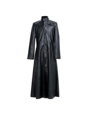 Neo Matrix Keanu Reeves Trench Coat