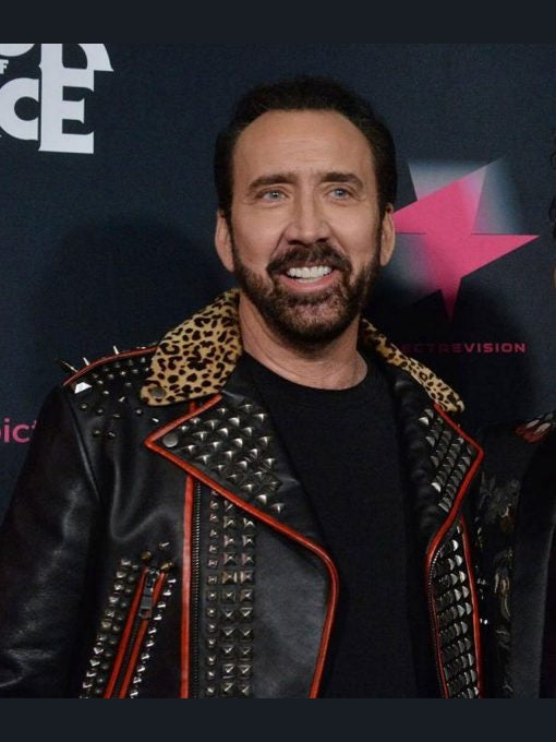 Nicolas Cage Color Out of Space Studs Jacket