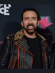 Nicolas Cage Color Out of Space Studs Jacket