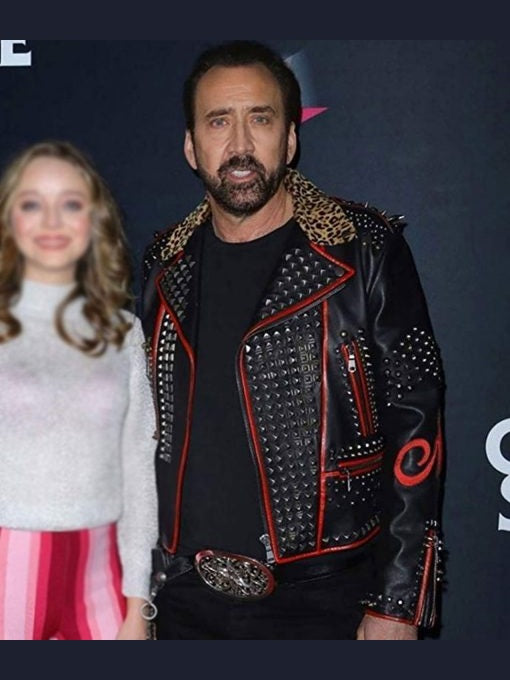 Nicolas Cage Color Out of Space Studs Jacket
