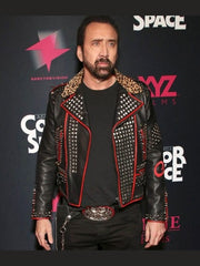 Nicolas Cage Color Out of Space Studs Jacket