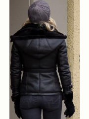 Once Upon A Time Emma Swan Black Hoodie Jacket