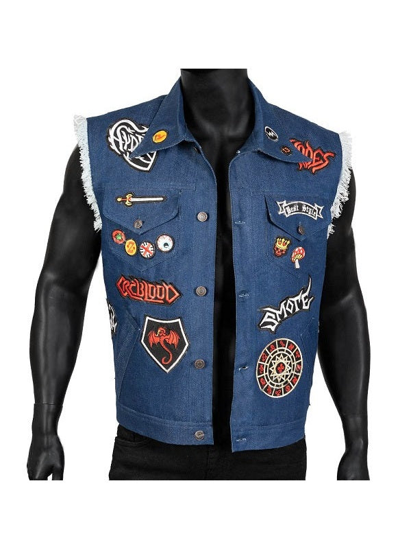 Chris Pratt Onward Barley Lightfoot Denim Vest