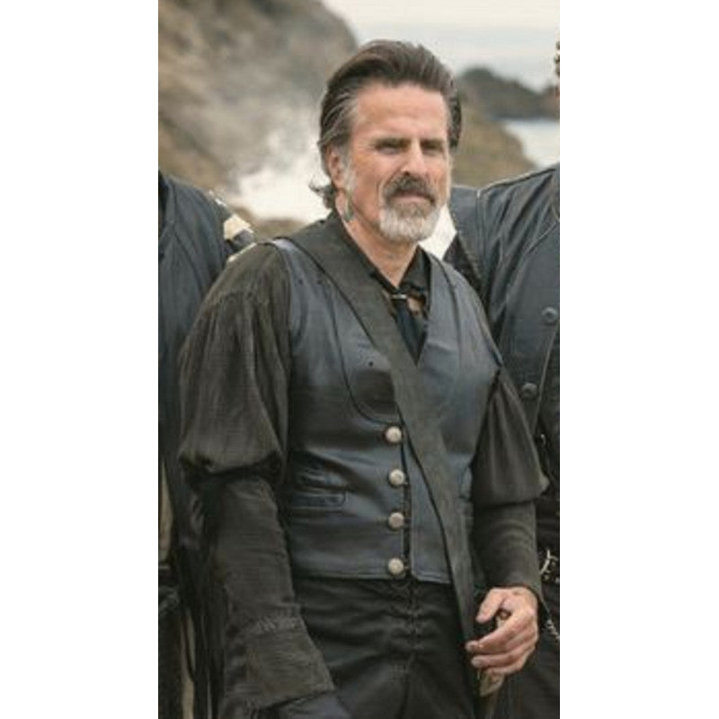 Our Flag Means Death Izzy Hands Leather Vest