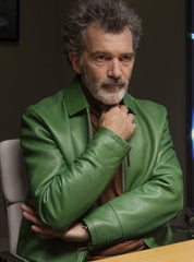 Pain and Glory Antonio Banderas Green Coat