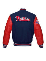 Philadelphia Phillies Red and Blue Varsity Jacket