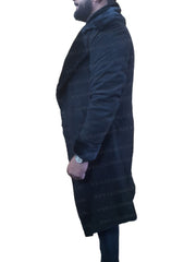 Power Tommy Egan Black Trench Coat