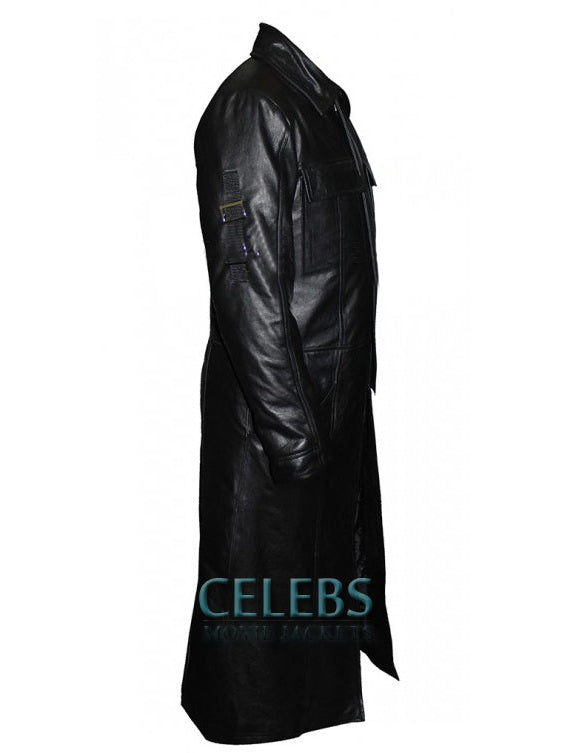 The Punisher Frank Castle Leather Trench Coat