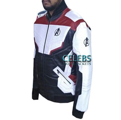 Avengers Endgame Quantum Realm Leather Jacket