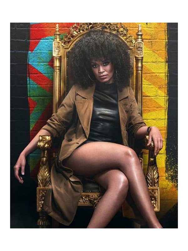 Queen Sono Pearl Thusi Trench Coat