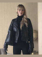 Red Sparrow Jennifer Lawrence (Dominika Egorova) Black Jacket
