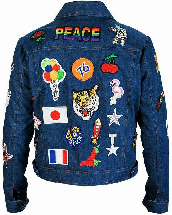 Taron Egerton Rocketman Denim Jacket