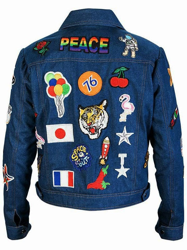 Taron Egerton Rocketman Denim Jacket