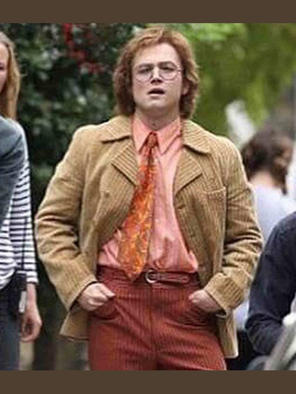 Rocketman Taron Egerton Coat