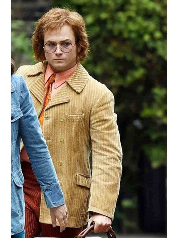 Rocketman Taron Egerton Coat