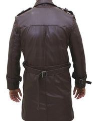Watchmen Rorschach Leather Trench Coat