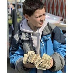 Samaritan Javon Walton Blue And Grey Jacket