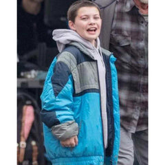 Samaritan Javon Walton Blue And Grey Jacket