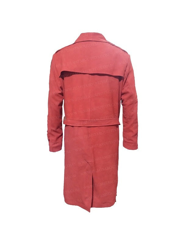 Samuel L. Jackson John Shaft Leather Coat