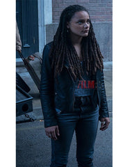 Hellboy Sasha Lane Leather Jacket