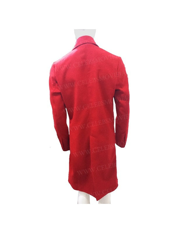 Second Act Jennifer Lopez Red Coat
