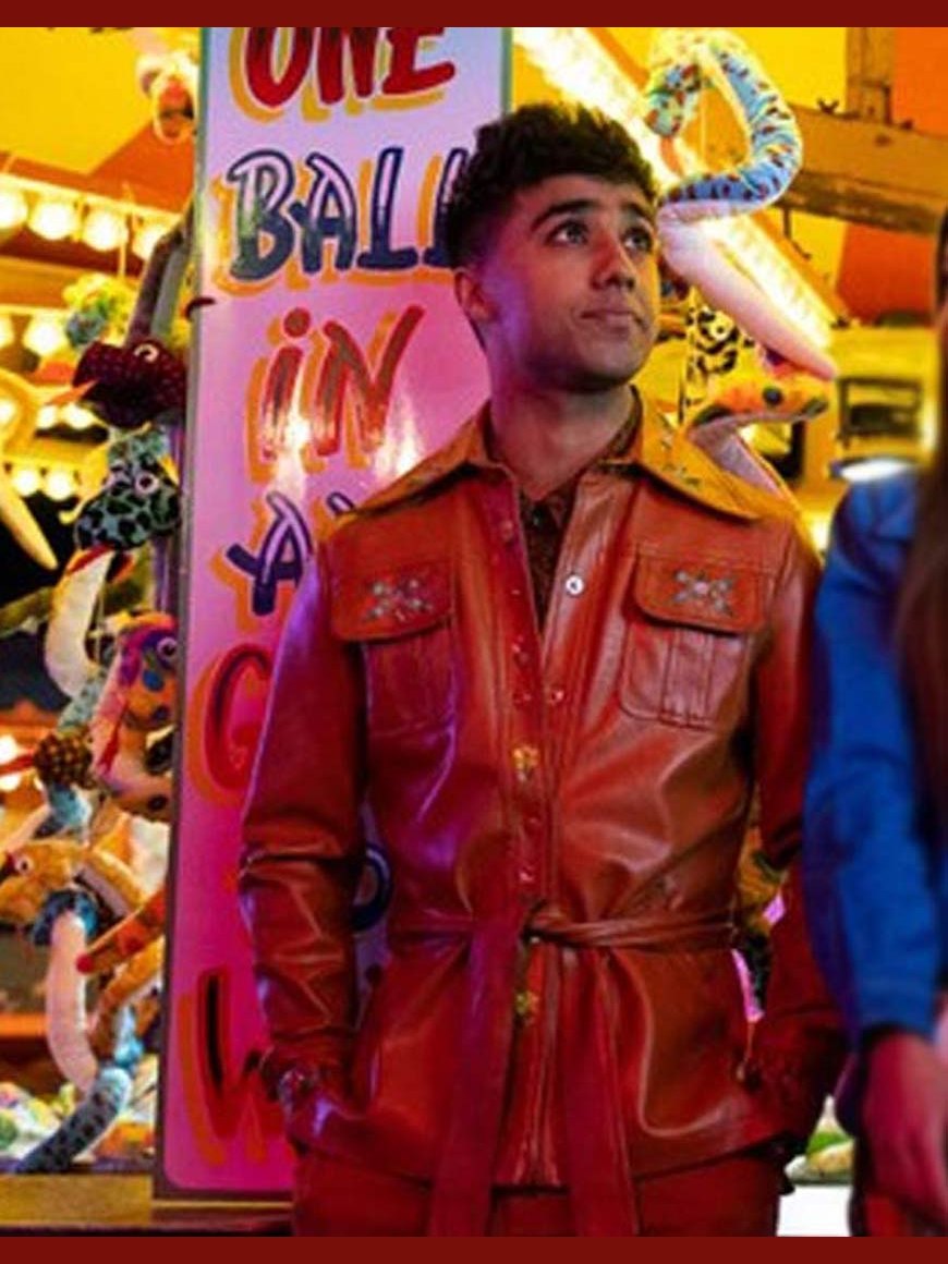 Sex Education Season 2 Anwar Leather Jacket