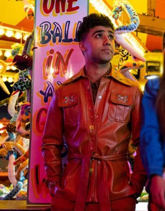 Sex Education Season 2 Anwar Leather Jacket