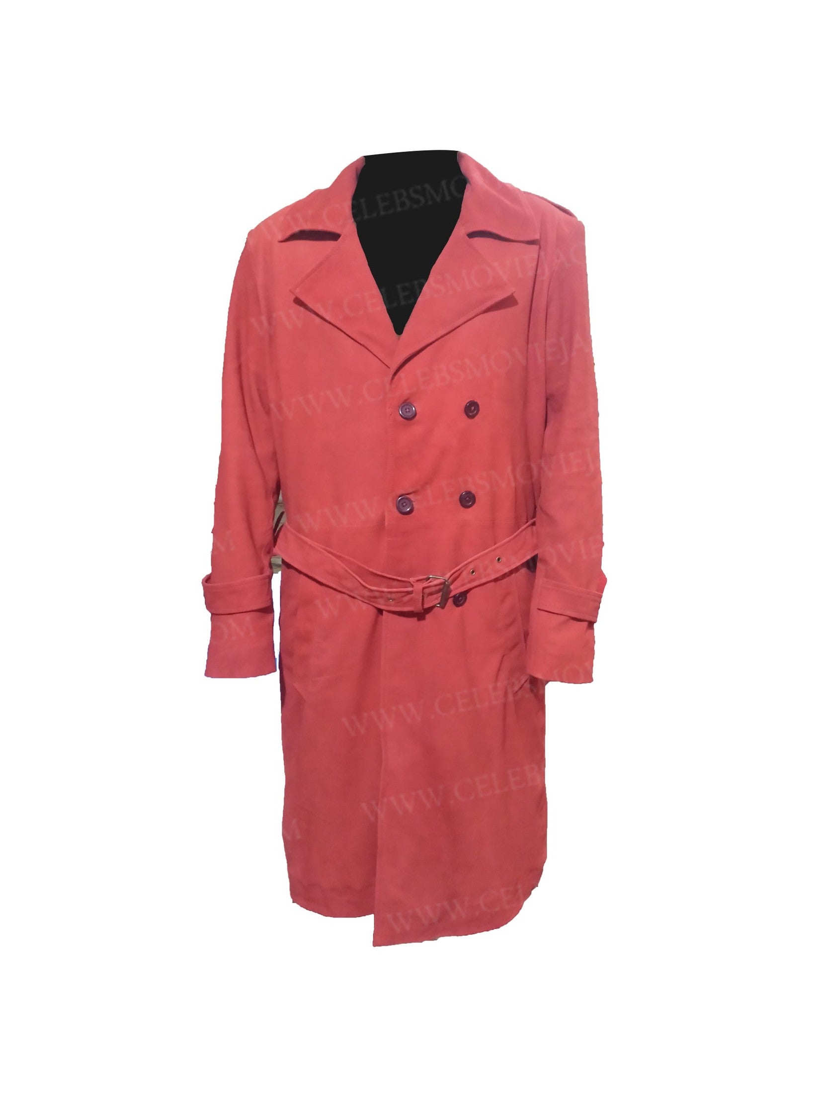 Samuel L. Jackson John Shaft Leather Coat