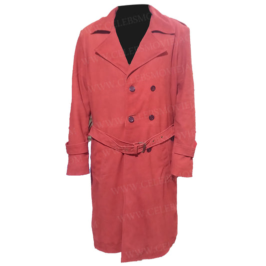 Samuel L. Jackson John Shaft Leather Coat