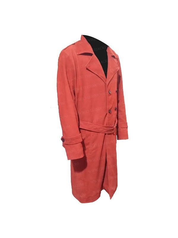 Samuel L. Jackson John Shaft Leather Coat