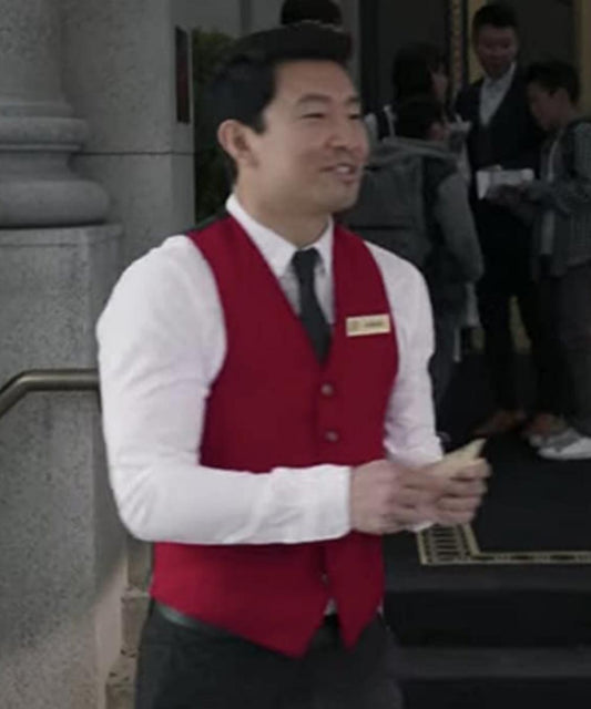 Shang Chi Simu Liu Red Vest
