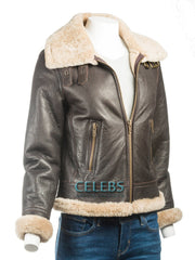 Women’s B3 Sheepskin Bomber Jacket
