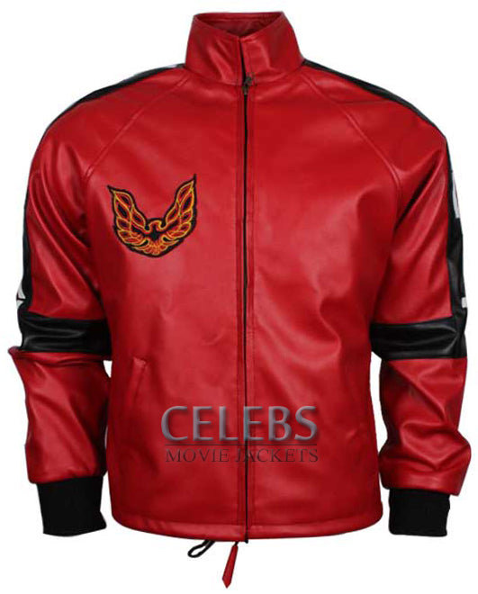Smokey and the Bandit Burt Reynolds Red Bomber Jacket