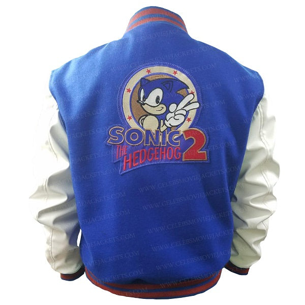 Sonic The Hedgehog Varsity Jacket