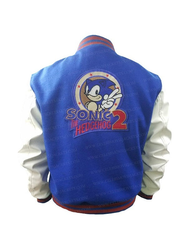 Sonic The Hedgehog Varsity Jacket